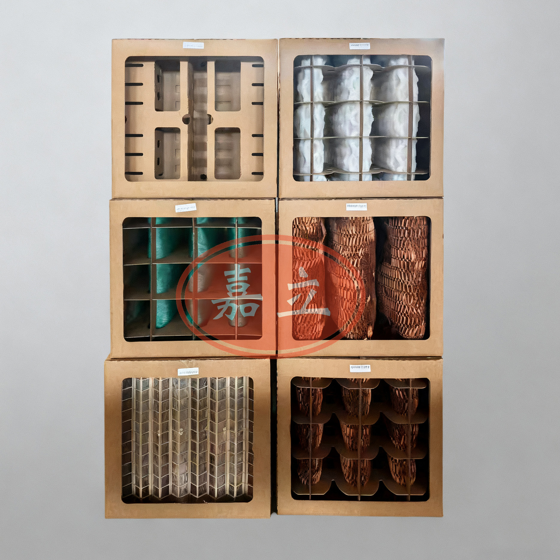 呼伦贝尔纸盒式漆雾过滤纸箱